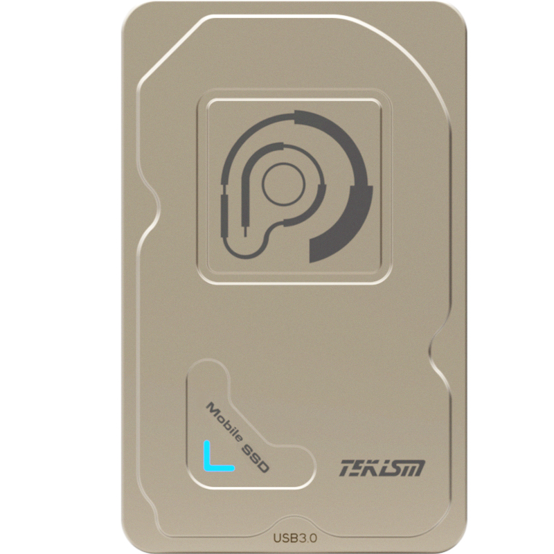TEKISM特科芯 芯存系列 TEK1 256GB Type C 移动固态硬盘 标准级