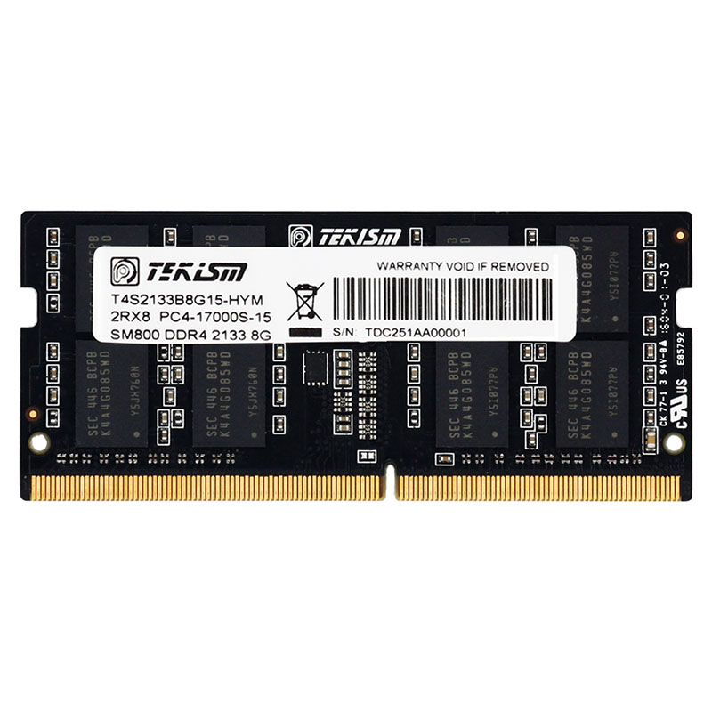 TEKISM特科芯 芯锋骑士4 SM800 2666MHz DDR4 16GB笔记本内存条